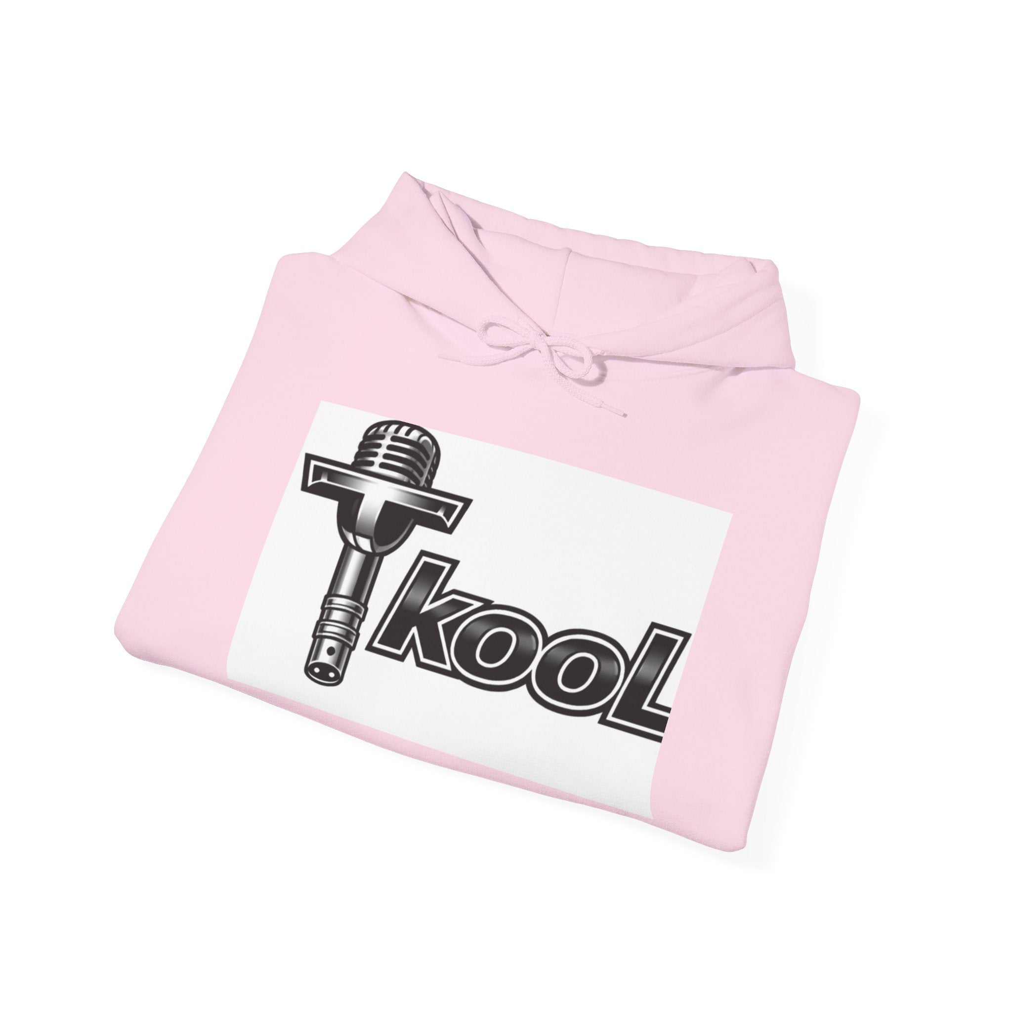 Kool Microphone Hoodie — Retro Mic Logo Sweatshirt