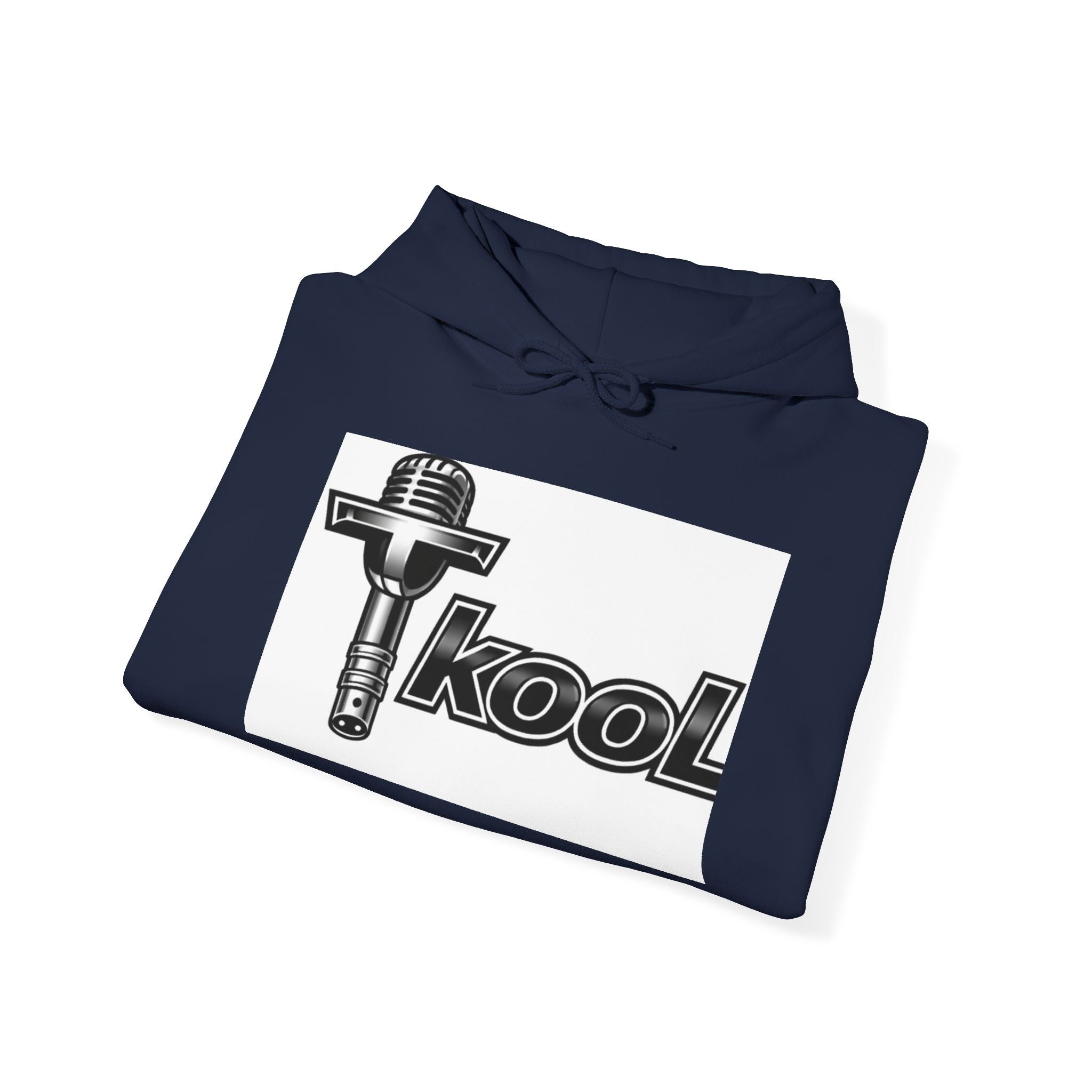 Kool Microphone Hoodie — Retro Mic Logo Sweatshirt