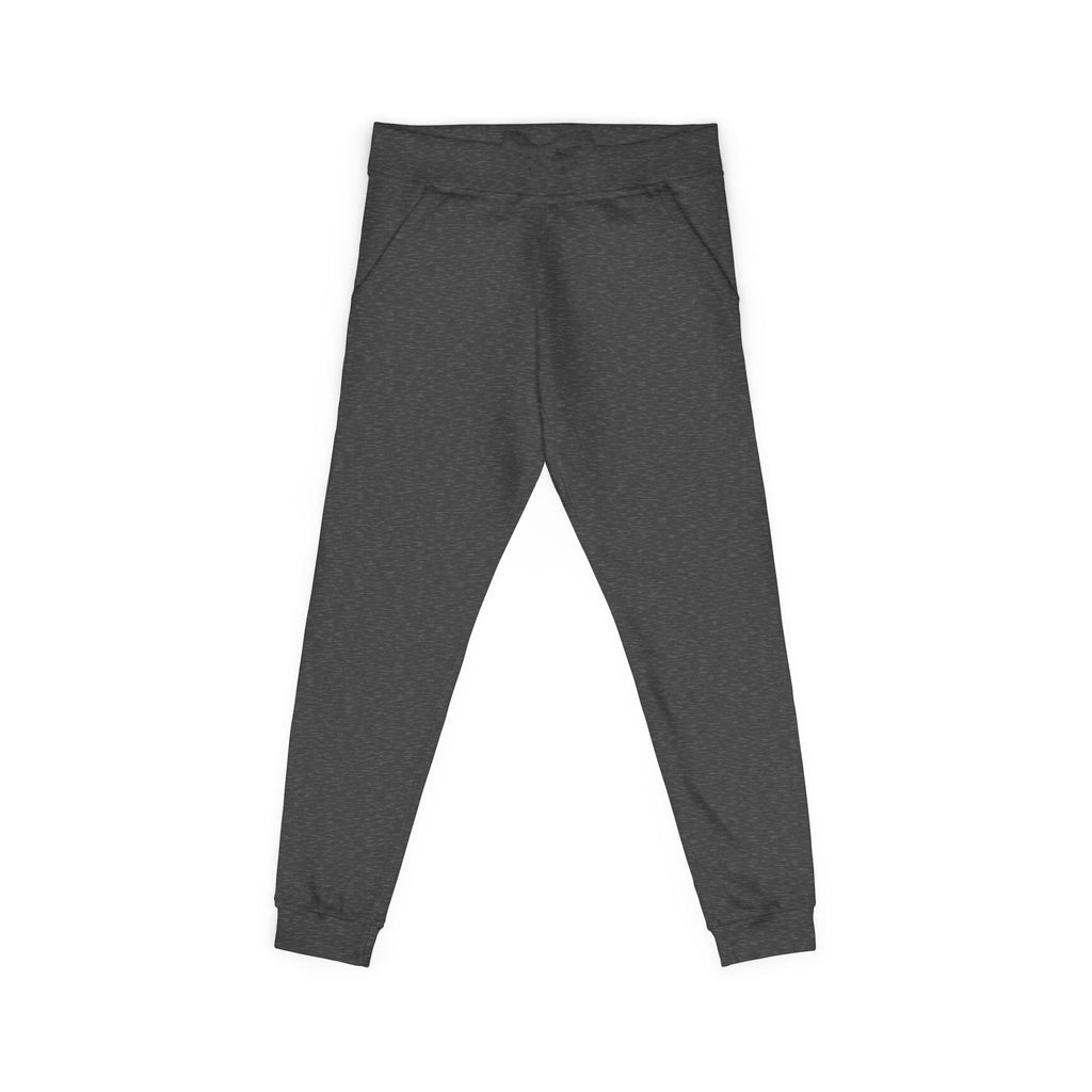 Embroidered Fleece Sweatpants — Cozy Joggers with Tailored Stitching