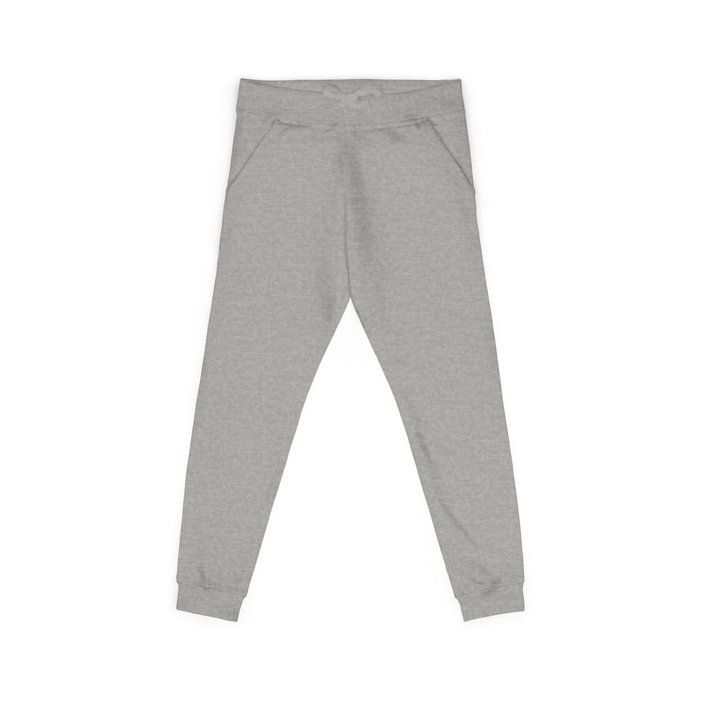 Embroidered Fleece Sweatpants — Cozy Joggers with Tailored Stitching