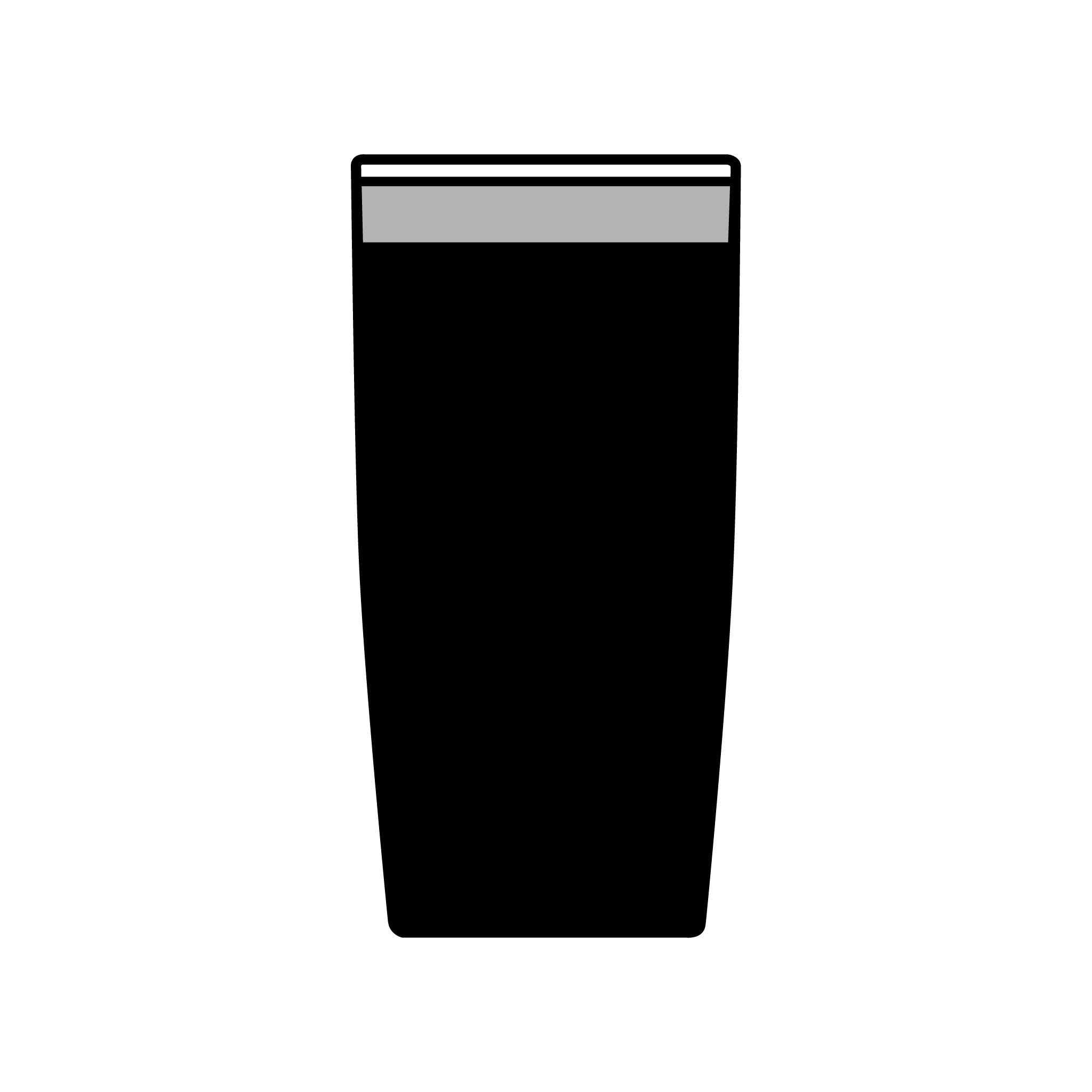 20oz Insulated Tumbler — Black 'T Kool' Logo Stainless Travel Cup