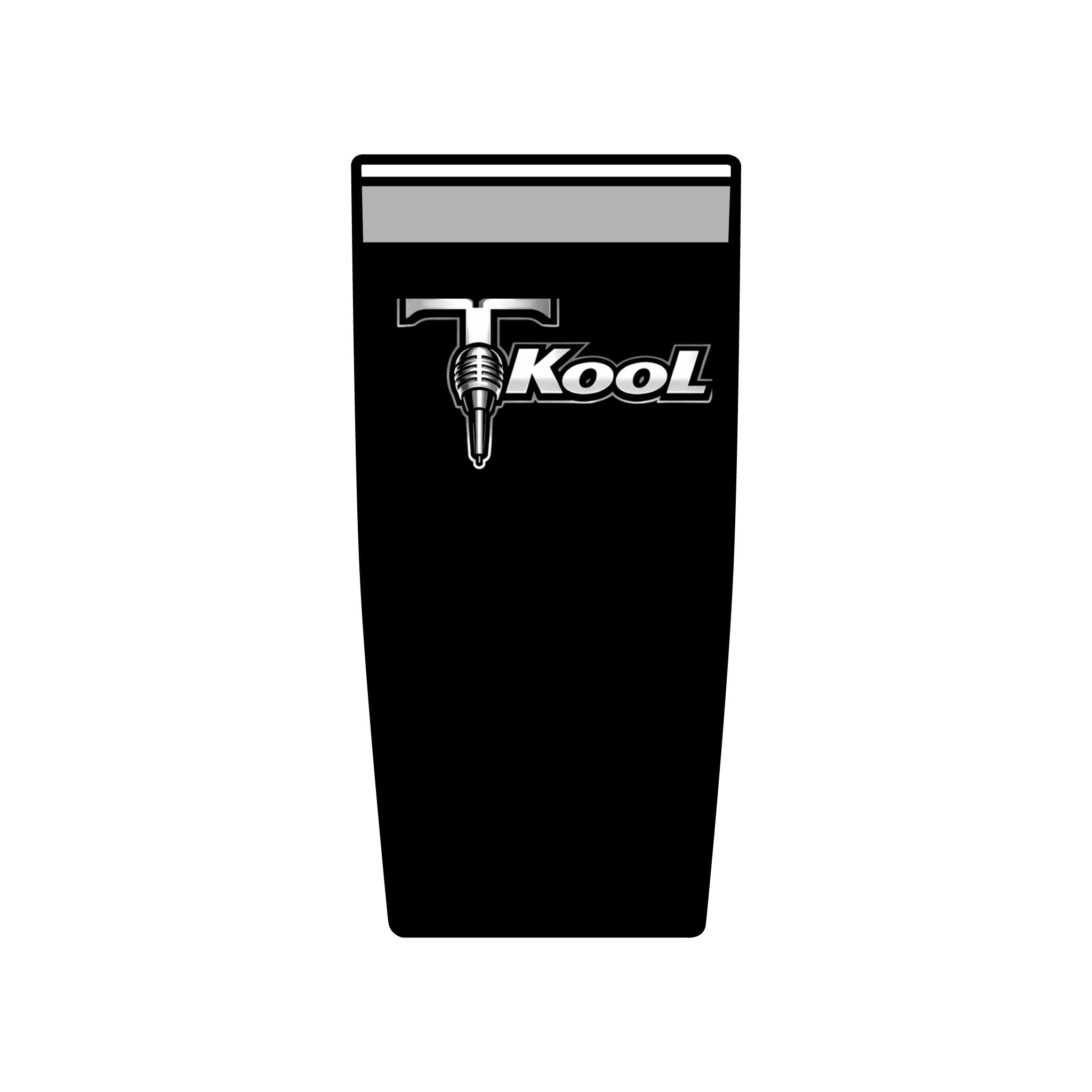 20oz Insulated Tumbler — Black 'T Kool' Logo Stainless Travel Cup