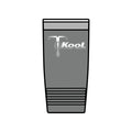 20oz Insulated Tumbler — Black 'T Kool' Logo Stainless Travel Cup
