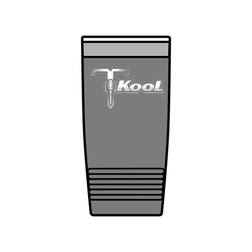 20oz Insulated Tumbler — Black 'T Kool' Logo Stainless Travel Cup