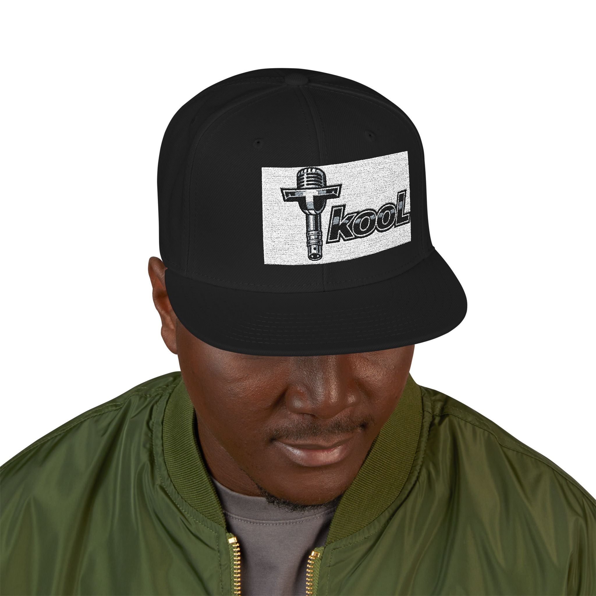 Kool Cross Embroidered Snapback Hat