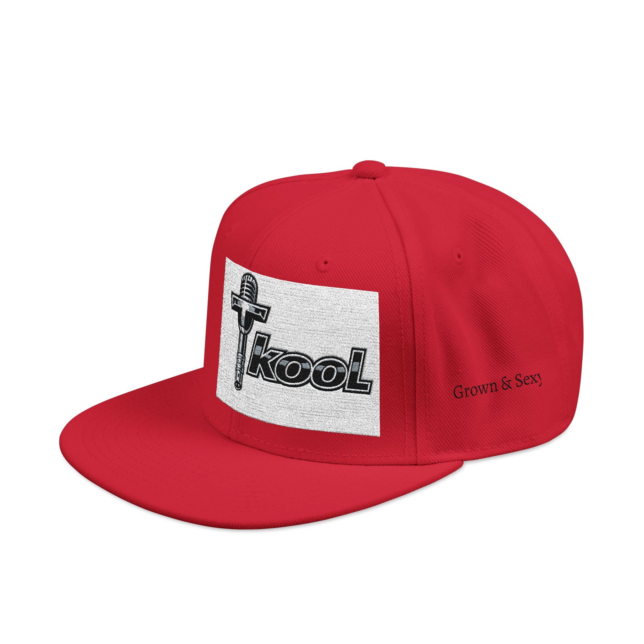 Kool Embroidered Snapback Hat — Retro Logo Streetwear Cap