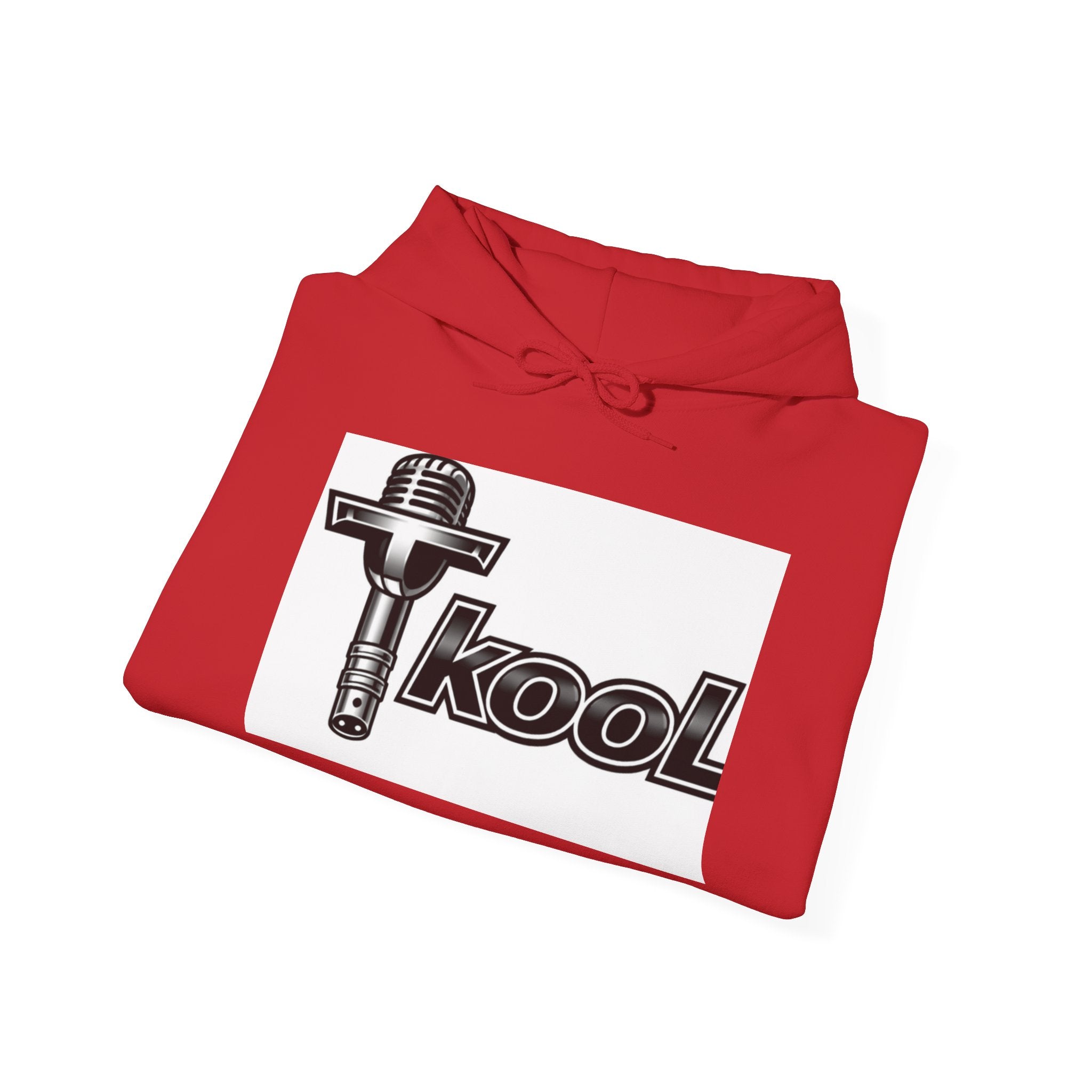 Kool Microphone Hoodie — Retro Mic Logo Sweatshirt