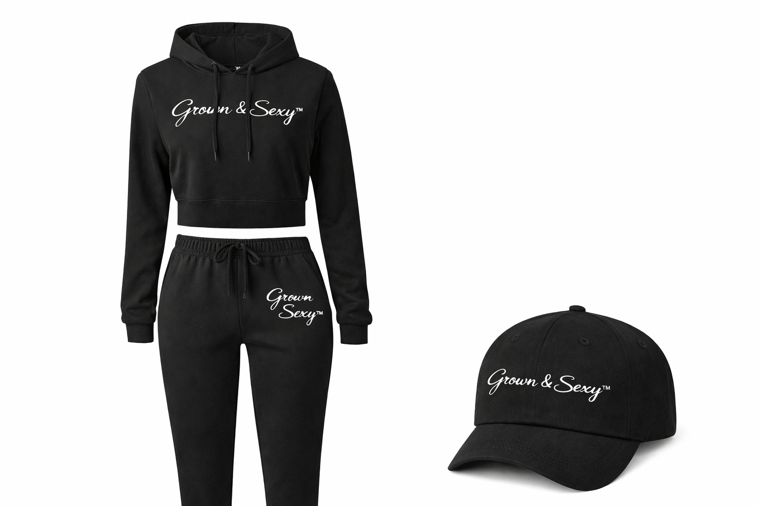 Grown & Sexy™ Women’s Set + Hat Bundle