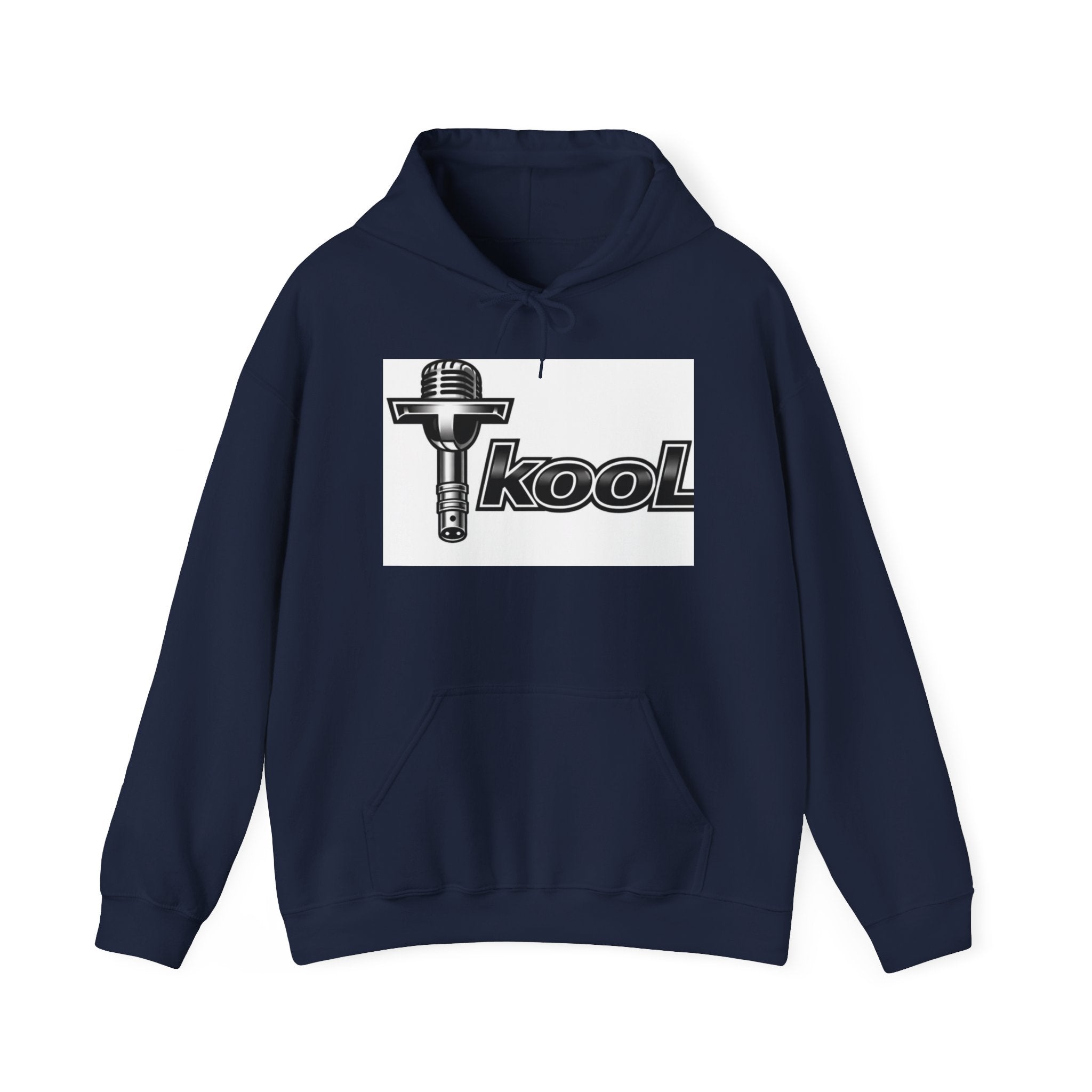 Kool Microphone Hoodie — Retro Mic Logo Sweatshirt
