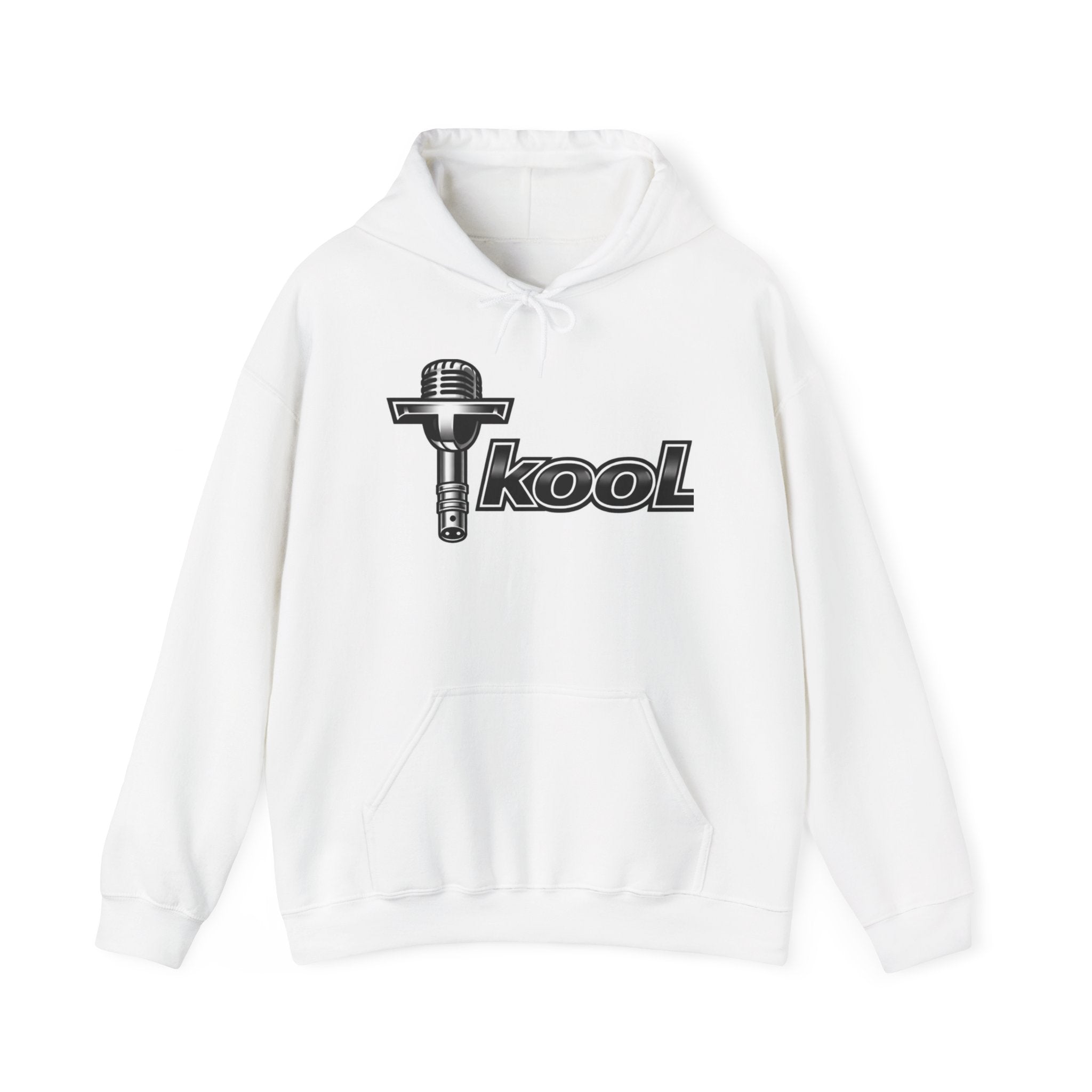 Kool Microphone Hoodie — Retro Mic Logo Sweatshirt