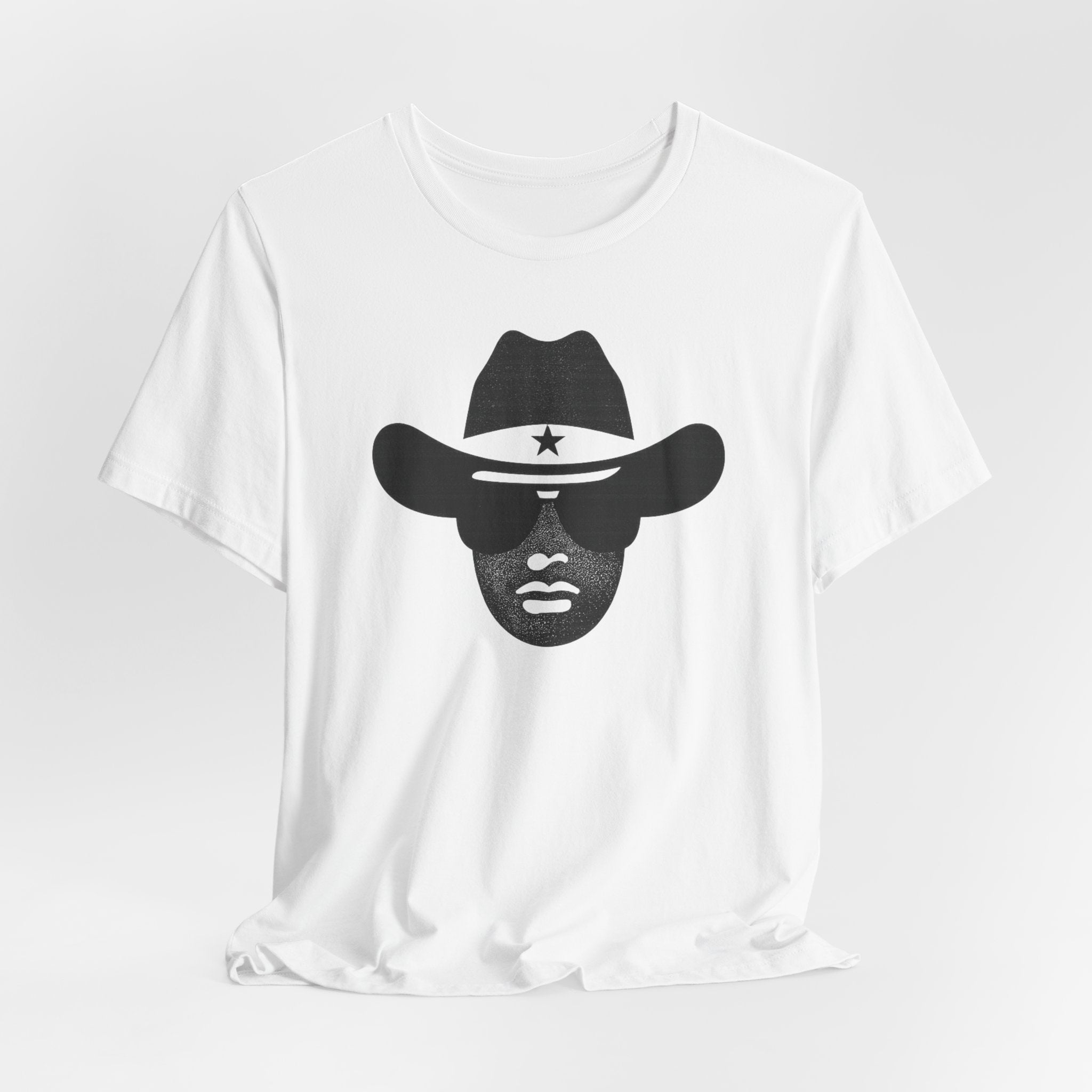 Grown & Sexy Just Got Kooler T-Shirt — Retro Cowboy Face Graphic Tee